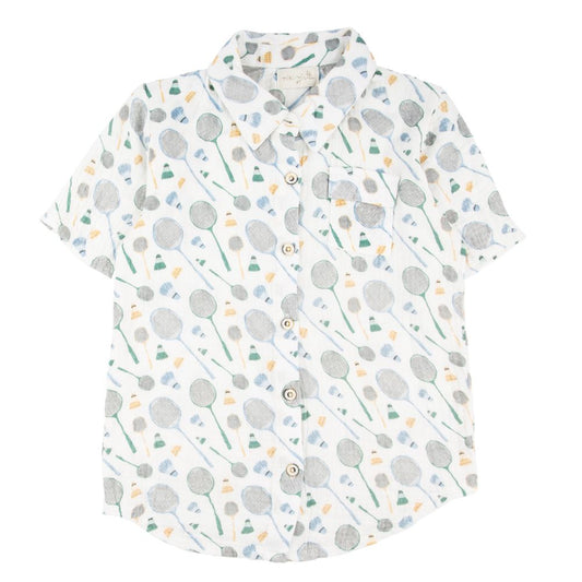 Badminton Button Up Shirt