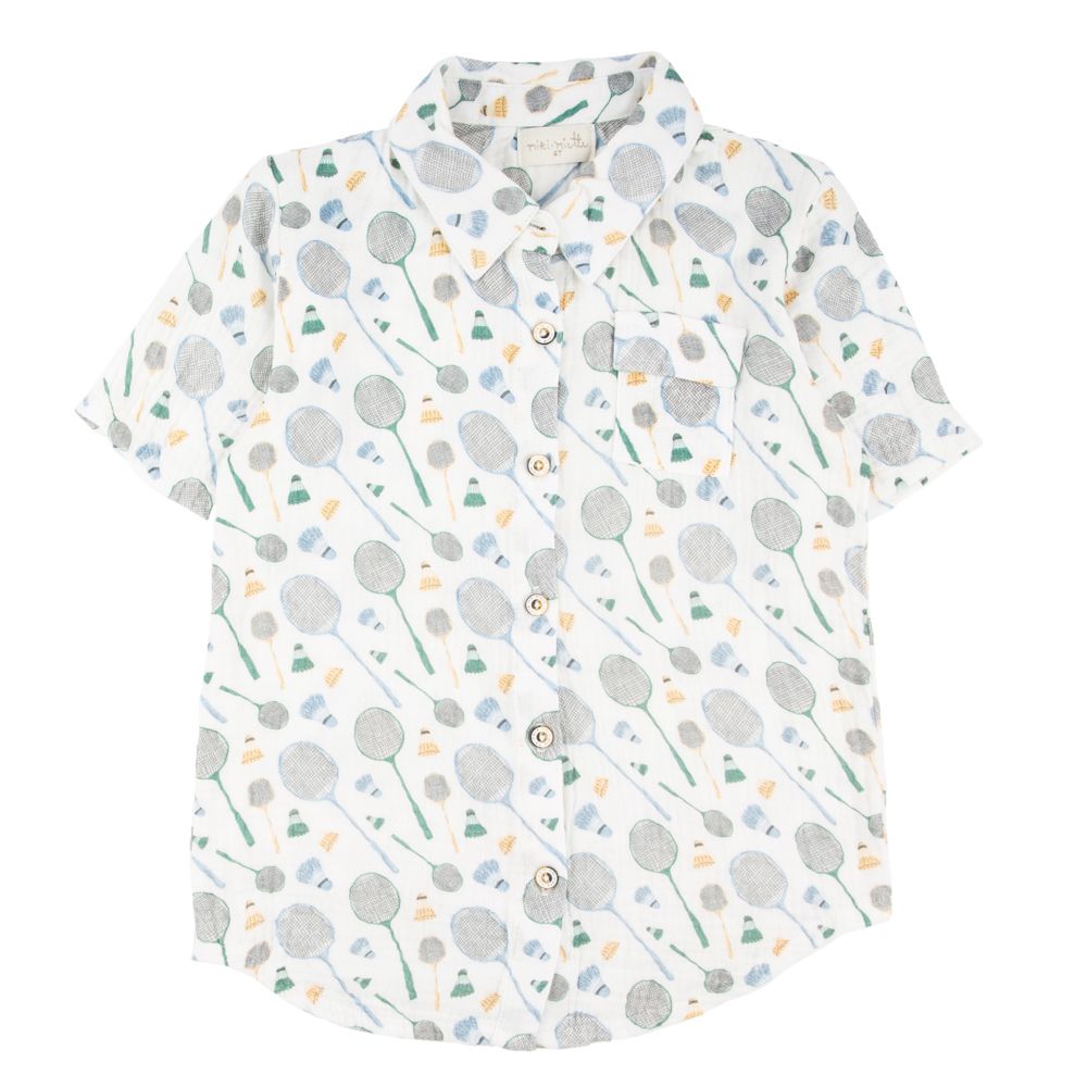 Badminton Button Up Shirt