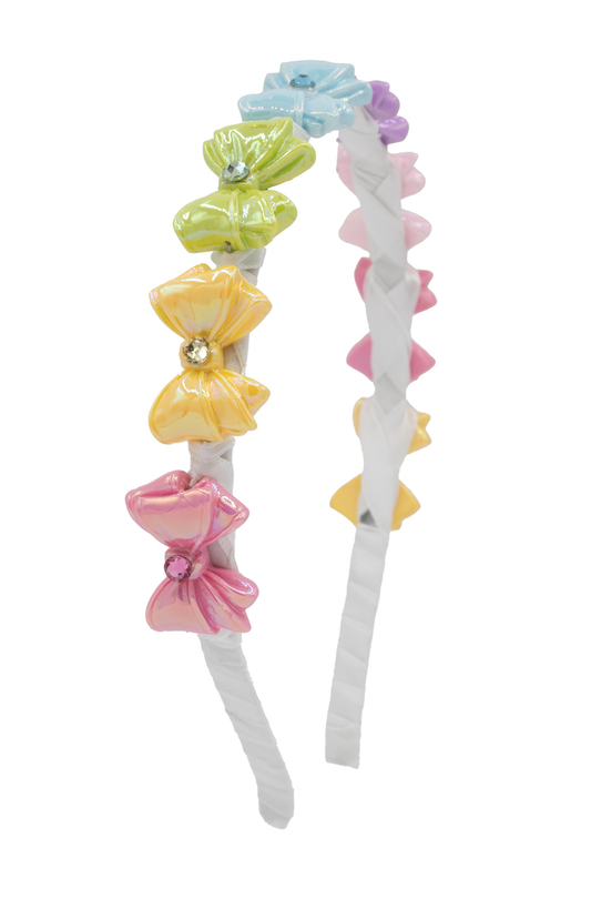 Bow Charm Thin Headband