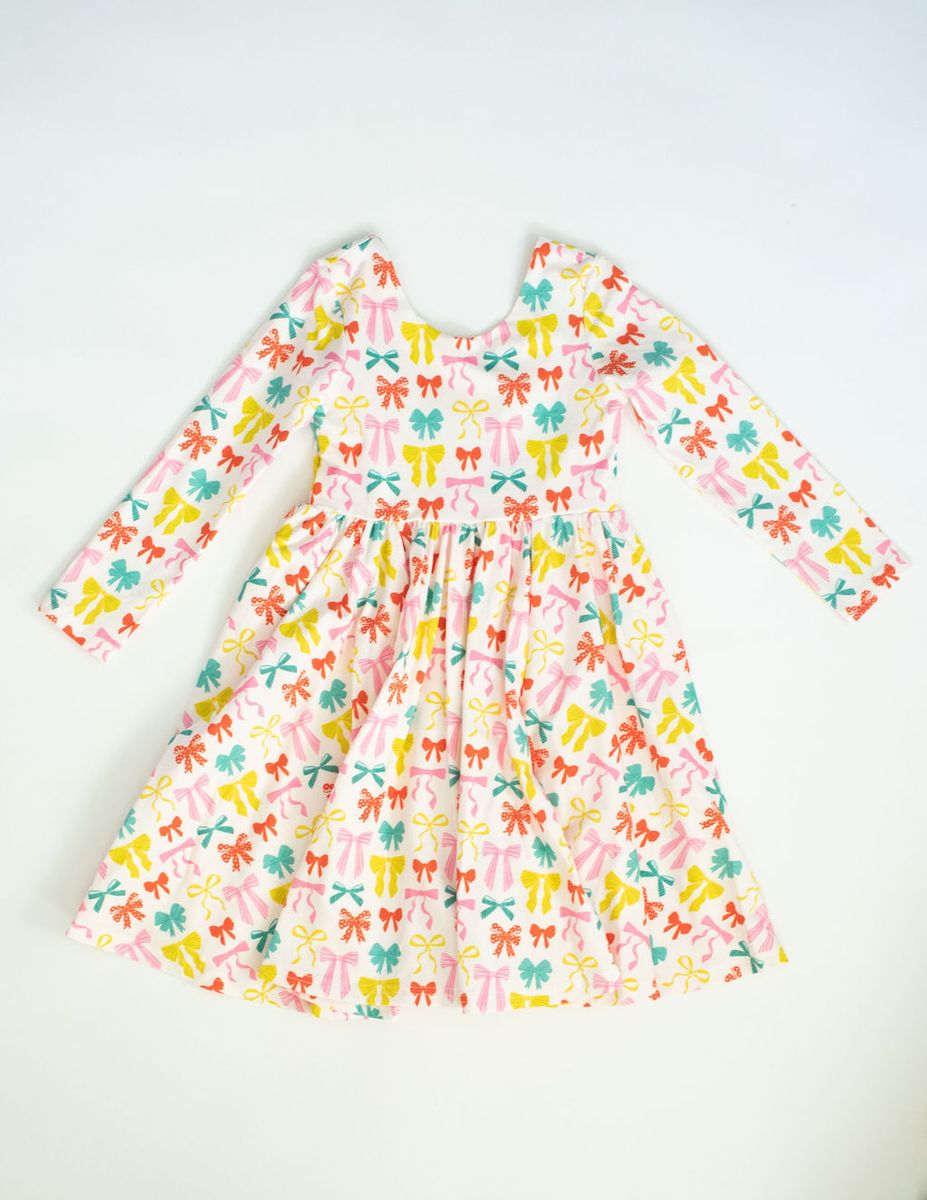 Holiday Bows Gwendolyn Dress