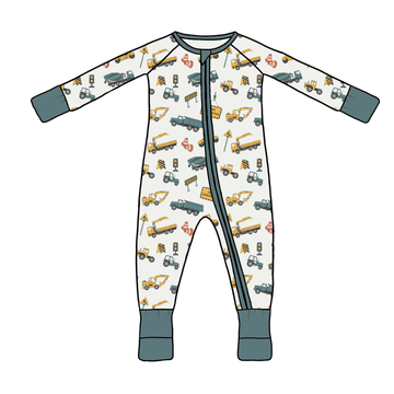 Construction Zip Convertible Romper