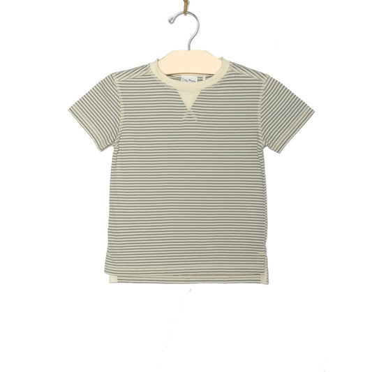 Steel Striped Tee