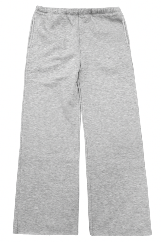 Cloud Wide Leg Raw Edge Pants