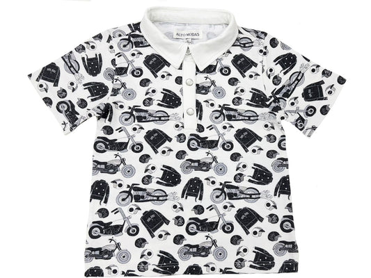 Moto Polo Shirt