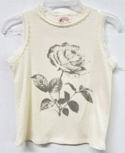 Rose Graphic Tank Top