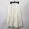 White Eyelet Maxi Skirt