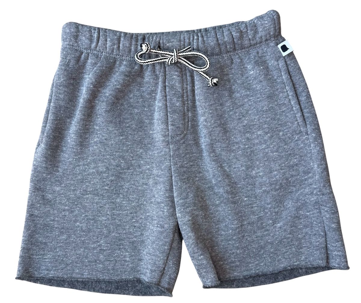 Heather Raw Edge Shorts