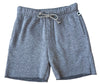 Heather Raw Edge Shorts