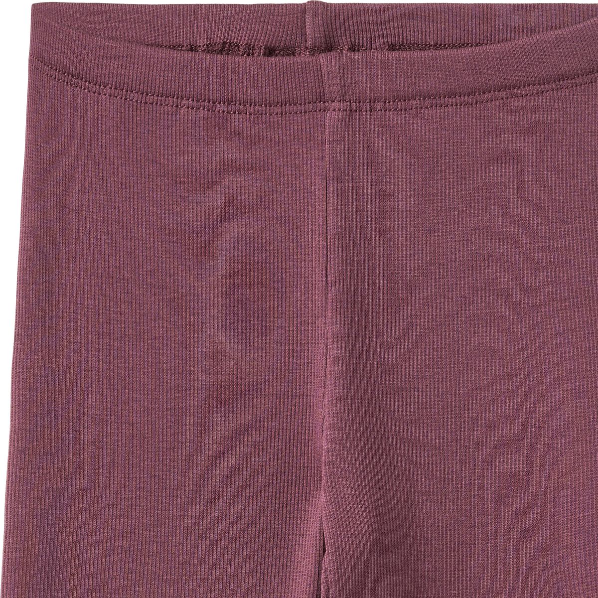 Eggplant Ribbed Leggings