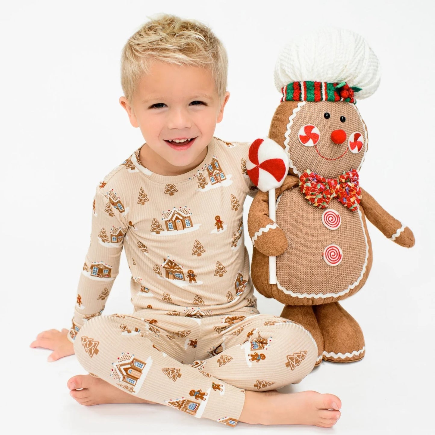 Gingerbread Pajama Set