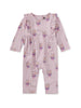 Bow Tie Cats Romper