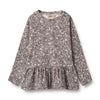Floral patterned dress on a white background