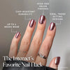 Metallic Blush Press-On Nails