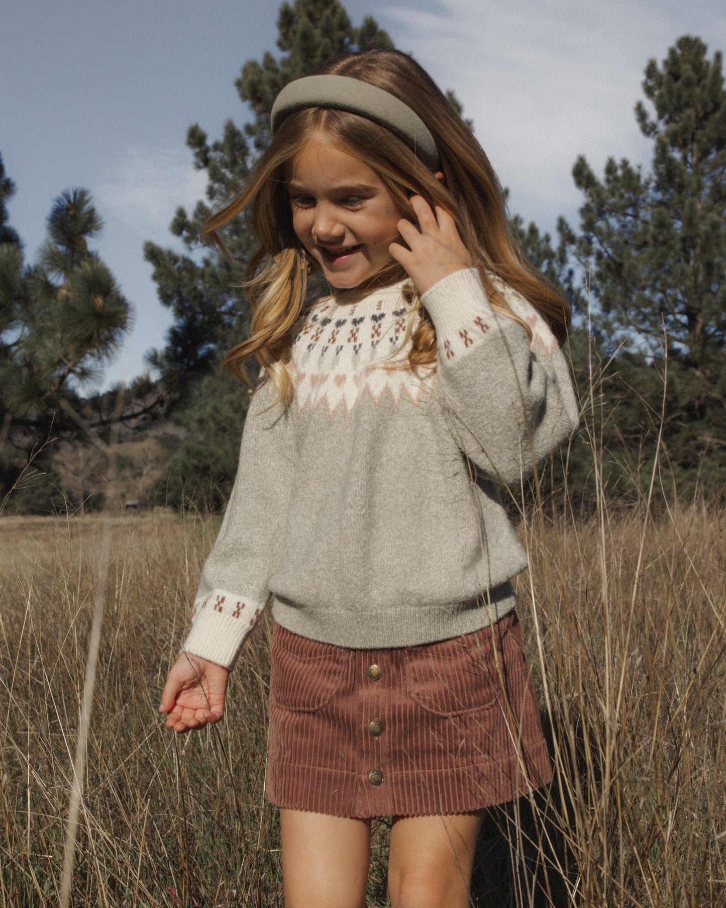 Sage Fair Isle Sweater