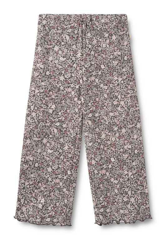 Purple Stone Flowers Pants