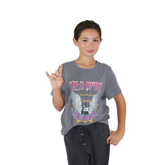 Wild Spirit Acid Wash Top