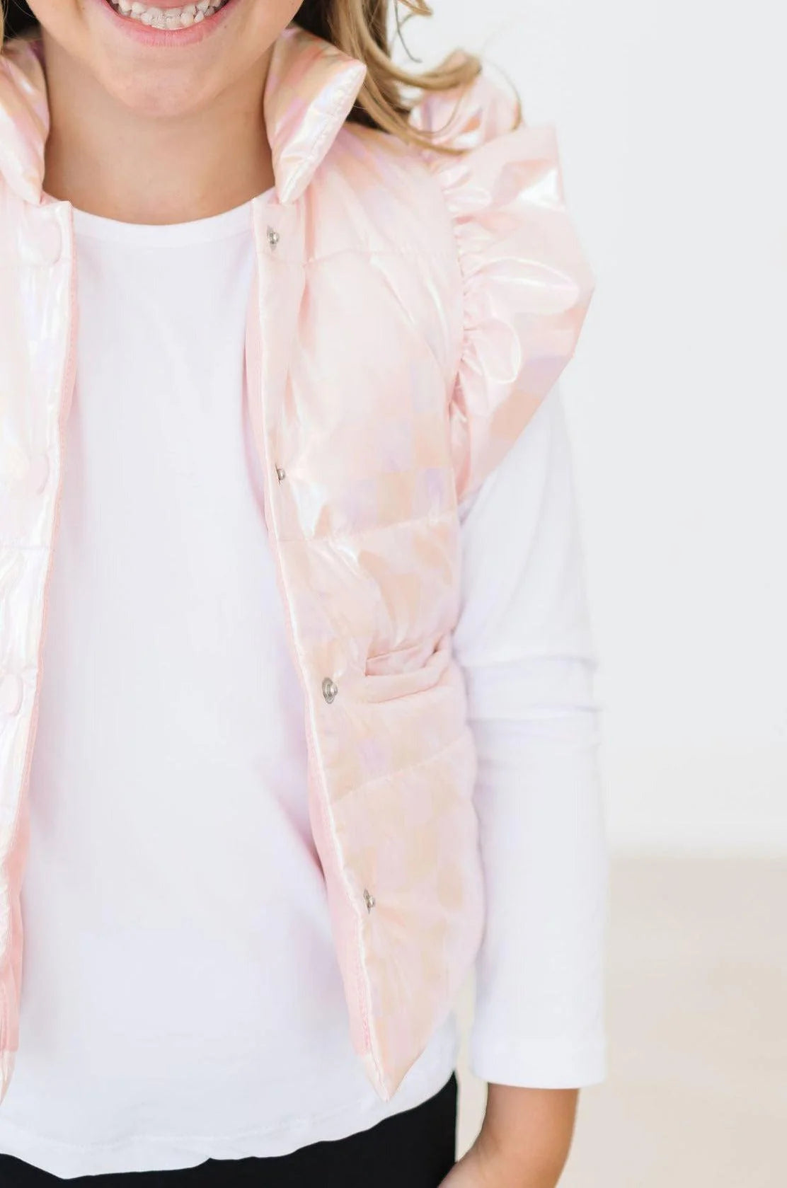 Light Pink Puffer Vest