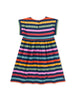 Nightfall Stripe Empire Dress