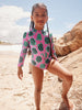 Tiled Turtles Rash Guard Suit