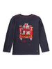 Indigo Fire Truck Tee