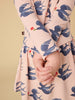 Magpies & Flowers Pocket Dress