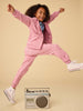 Pink Metallic Stars Joggers