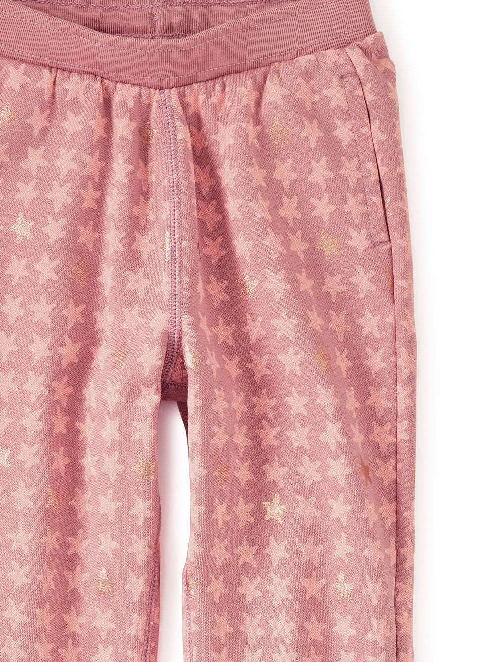 Pink Metallic Stars Joggers