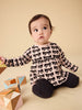 Bows Peplum Pants Set