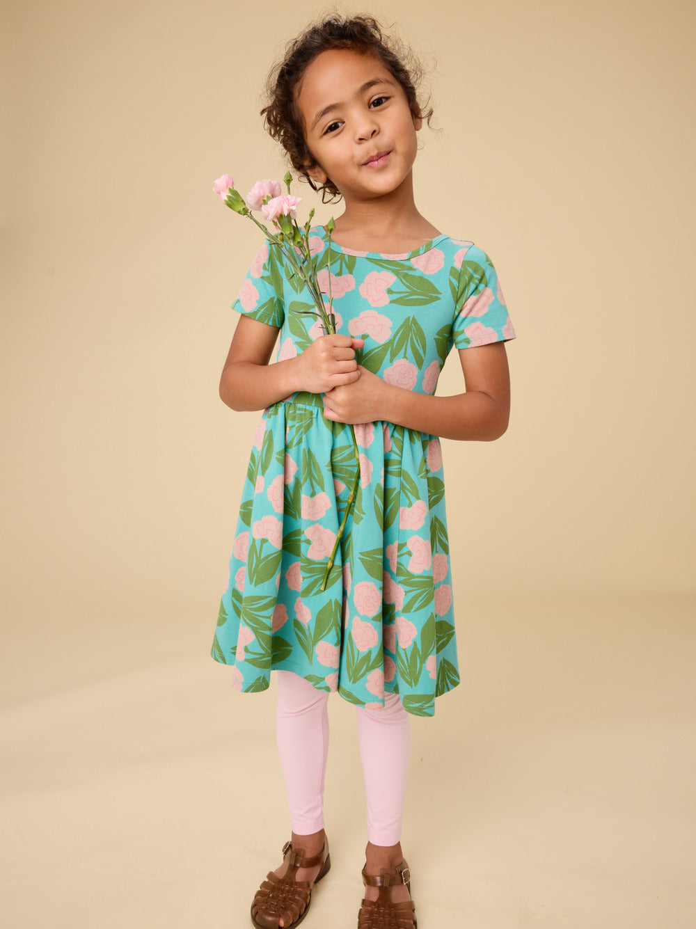 Carnation Floral Ballet Dress