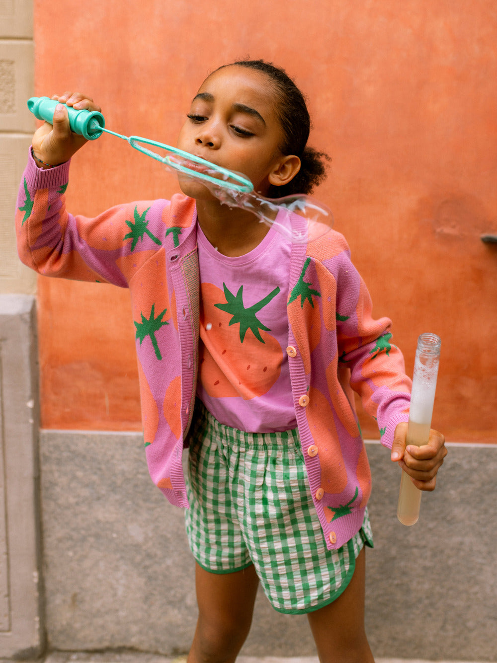 Garden Party Check Woven Shorts