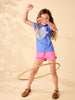 Sweet Pea Rainbow Trim Shorts