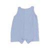 Blue Muslin Shortie Romper