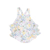 Samantha Floral Ruffle Sunsuit