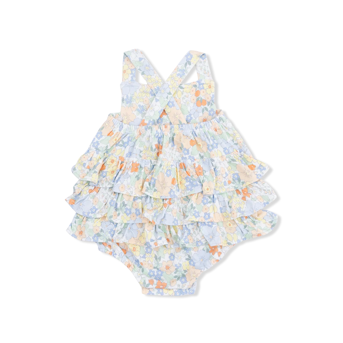 Georgia Floral Ruffle Sunsuit