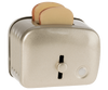 Miniature Silver Toaster