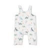 Soft Dinos Green Overalls