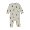 Grey Rocketship Romper