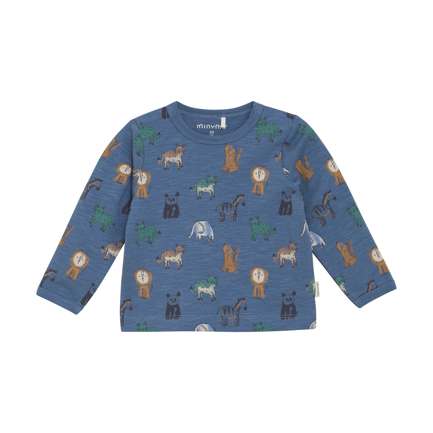 Blue Safari Animals Top