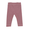 Red Stripe Baby Leggings