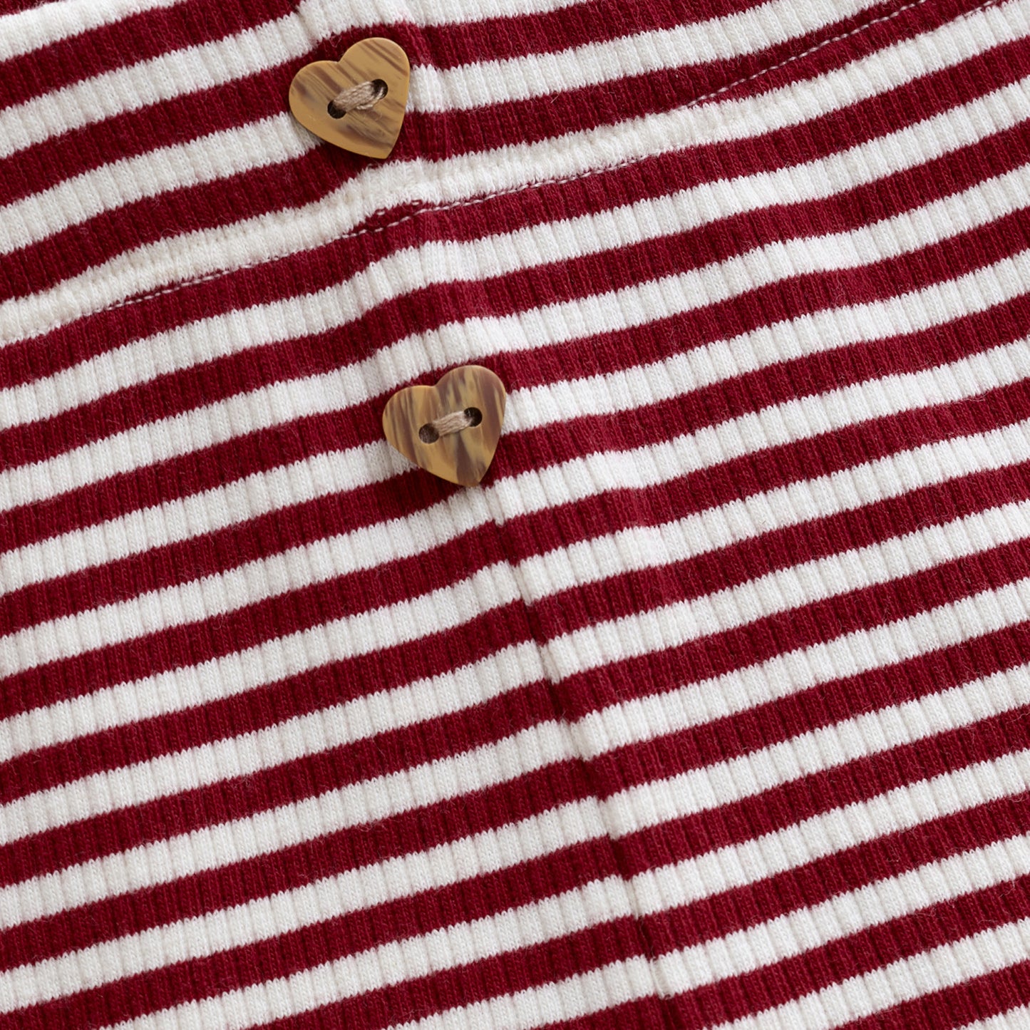 Red Stripe Baby Leggings