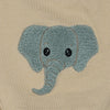 Beige Elephant Sweatpants shown from another angle