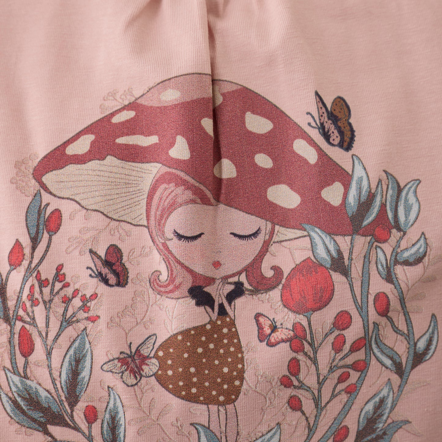 Misty Rose Mushroom Top