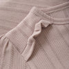 Light Mauve Pointelle Top