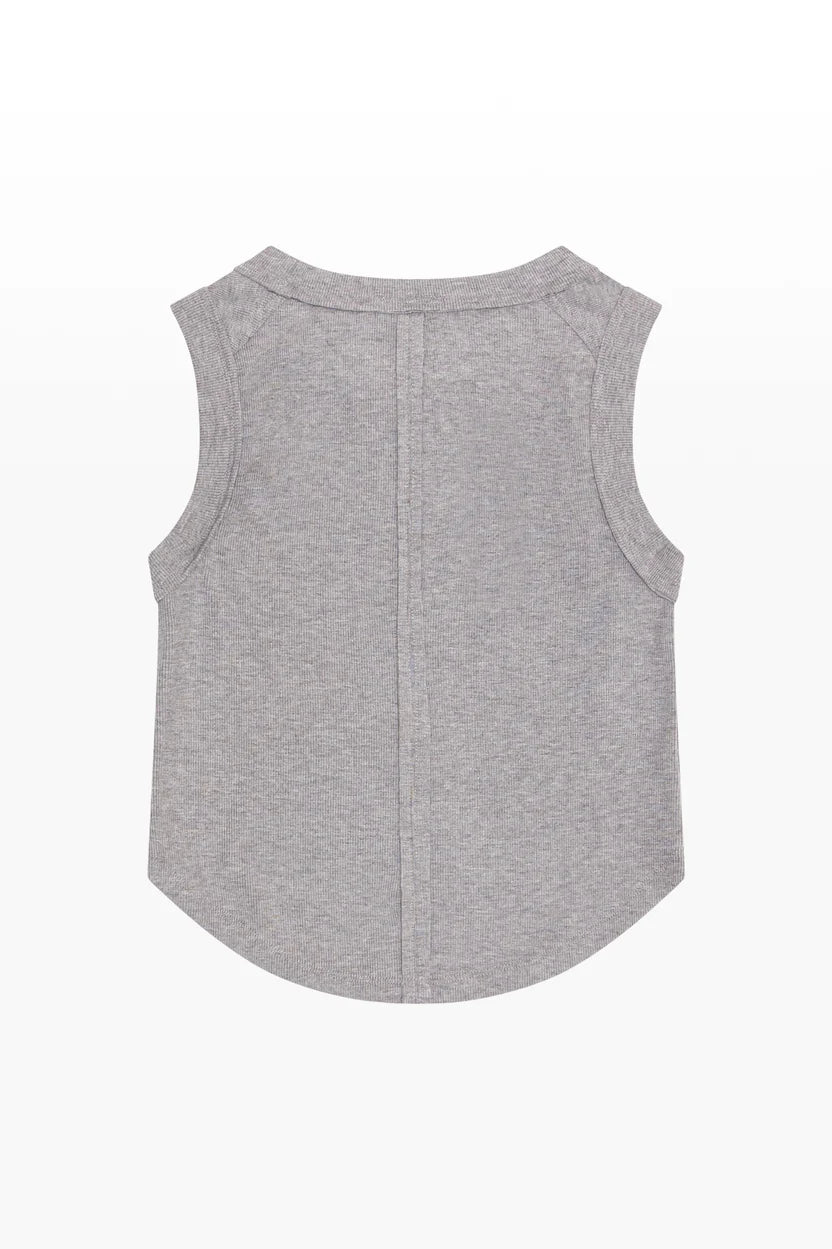 Light Gray Seam Exposed Tank