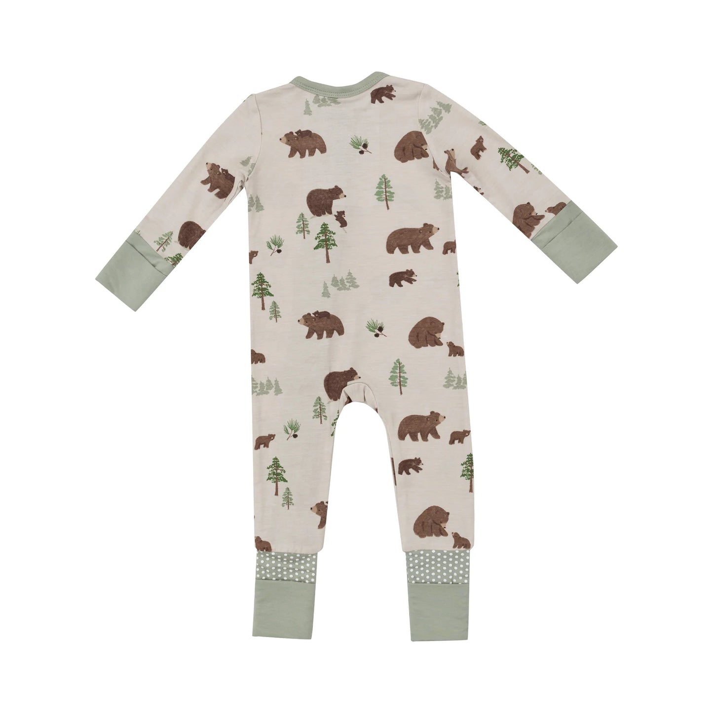 Brown Bears Convertible Romper