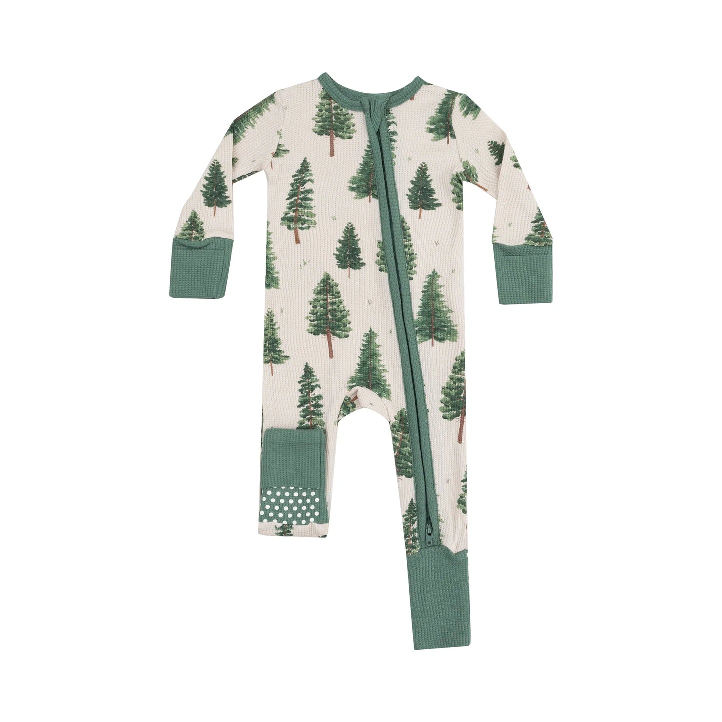 Evergreens Waffle Convertible Romper