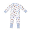 Angel Dear National Parks Flip Romper, back view flat lay
