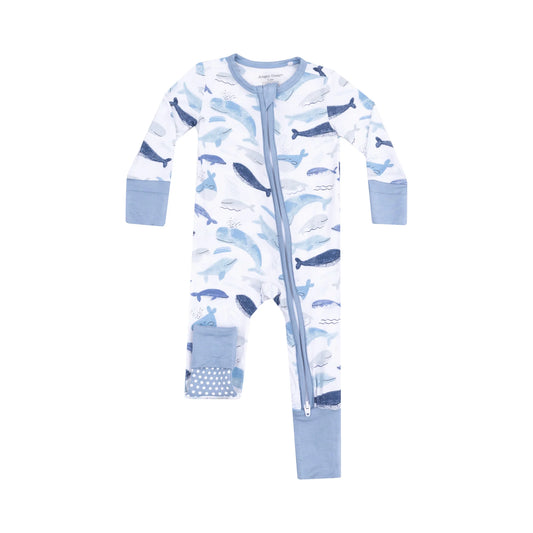 Blue Whales 2-Way Romper