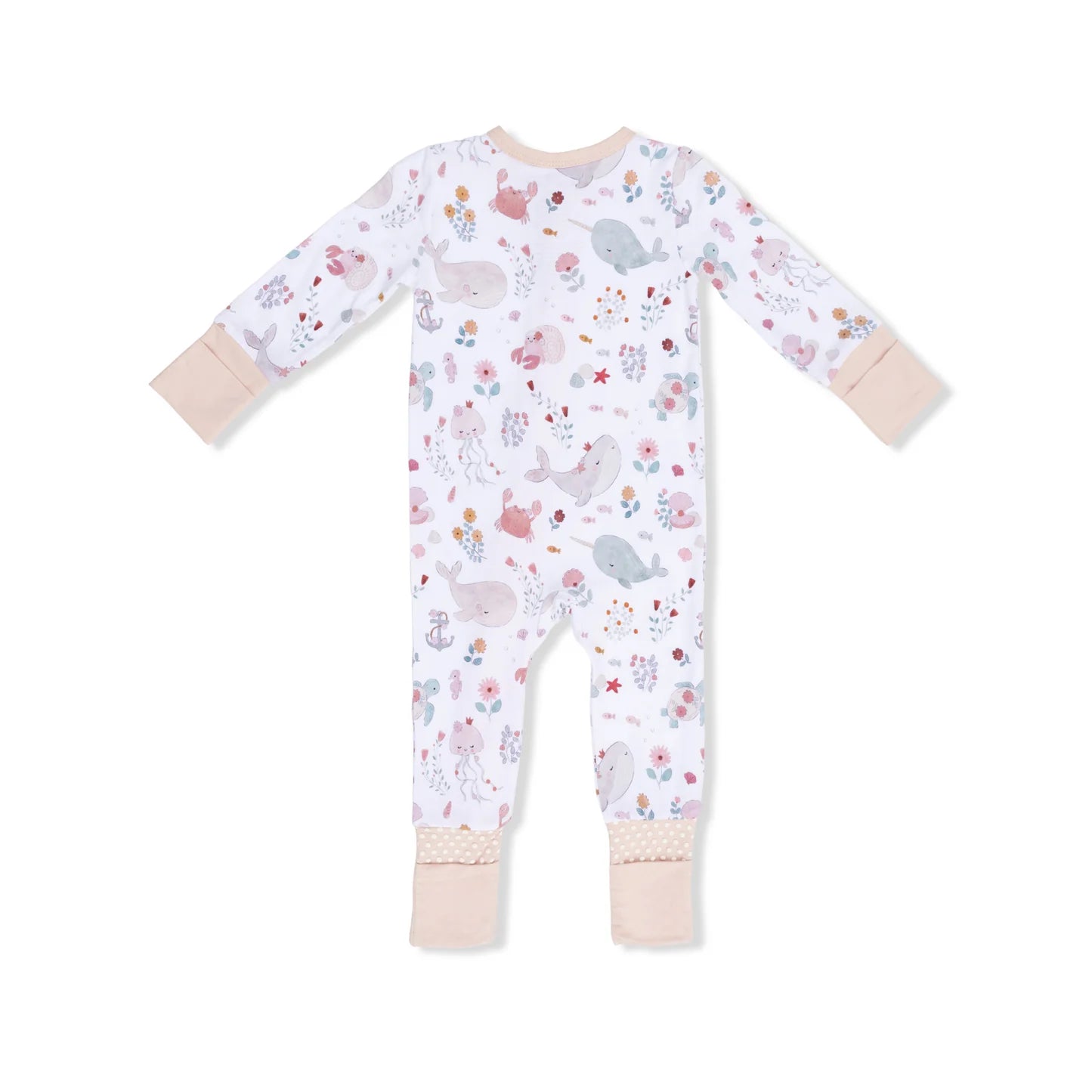 Garden Sea Creature Flip Romper