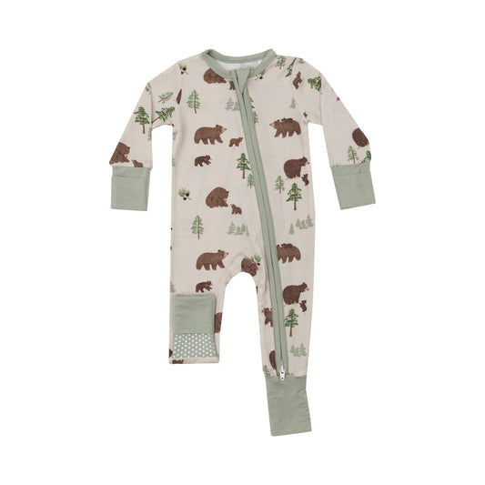 Brown Bears Convertible Romper